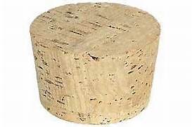 (image for) #23 Natural Tapered Cork Stopper